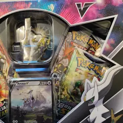 Pokemon TCG: Arceus V Figure Collection Cosmic Eclipse Brilliant Stars READ - Image 3