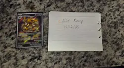 Alakazam 009 Stamped Pokemon Center Promo Mega Evolution - NM - Image 1