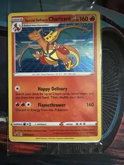 2019 POKEMON SWORD & SHIELD BLACK STAR PROMO SPECIAL DELIVERY CHARIZARD SEALED - Image 1