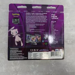 Pokemon Mew VMAX League Battle Deck TCG Genesect V New Factory Sealed Box Damage - Image 3