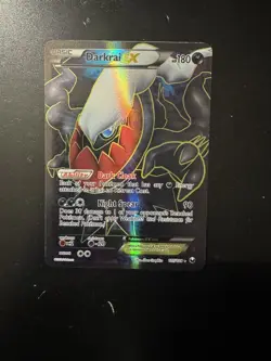 Pokemon TCG Dark Explorers Darkrai EX 107/108 FULL ART AUTHENTIC READ DESC - Image 1