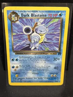 Pokemon TCG Dark Blastoise 20/82 Rare Non-Holo Team Rocket WOTC Base Set 🔥 - Image 3