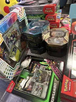 Pokemon Prismatic Poster Collect And Other Sealed Pokemon Boxes. Lot Sell - Image 5
