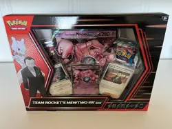 NEW Destined Rivals Pokemon TCG Team Rockets Mewtwo EX Box Sealed - Image 1