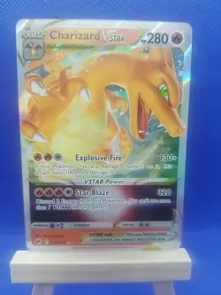 Pokemon TCG Charizard VSTAR Crown Zenith 019/159 Holo Ultra Rare - Image 1