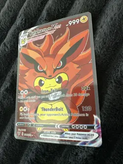 Pokemon Kurama Pikachu Vcos Full Alt Art High Quality Near Mint - Image 2