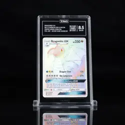 TAG 8.5 DRAGONITE GX 2019 POKEMON SUN & MOON #248/236 UNIFIED MINDS SECRET RARE - Image 1