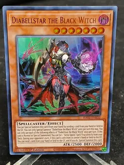 Yu-Gi-Oh! Diabellstar the Black Witch RA03-EN032 UtR MP - Image 1