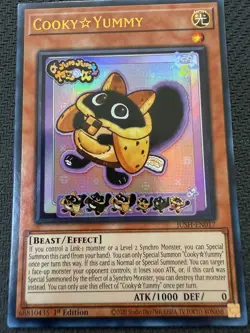 CookyYummy JUSH-EN017 Justice Hunters 1st Edition Ultra Rare (UR) Yu-Gi-Oh! - Image 1