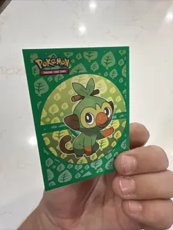 Pikachu 2019 Sun & Moon HD Swirl Black Star Promo Cosmos Pokemon Card SM234 (NM) - Image 2