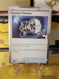 Counter Catcher Holo Pokemon Prize Pack Series 5 Promo Pokemon Card NM/LP Stamp - Image 1