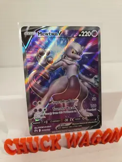 Pokemon Card TCG - Mewtwo V SWSH229 Black Star Promo Swo TCG Pokemon NM - Image 2