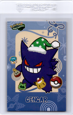 Gengar Peruvian christmas pokemon card - Image 1