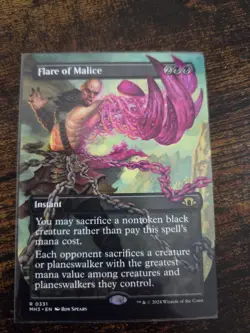 Flare of Malice (Borderless) Modern Horizons 3 Regular - Image 1