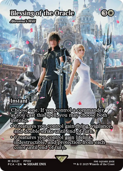 Akroma's Will (Borderless) Final Fantasy: Through the Ages Near Mint - Image 1