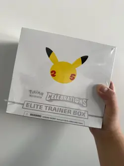 Pokemon TCG: 25th Anniversary Celebrations Elite Trainer Box (2021) 820650809439 - Image 1