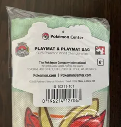 Pokemon Worlds 2025 Anaheim Pokemon Center - Car Scene Playmat & Bag - EXCLUSIVE - Image 4