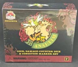 2025 Pokemon World Championships Anaheim Center Arcanine Coin Counter Dice Set - Image 1