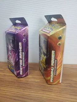 Pikachu Power & Mewtwo Mayhem XY Evolutions Theme Deck Pokemon TCG Cracked Ice. - Image 3