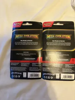 Pokemon Mega Evolution ME01Checklane Booster Packs - Set of 2 Meowscarada - Image 2