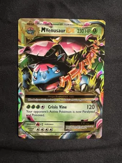 Pokemon M VENUSAUR EX #2/108 XY Evolutions Ultra Rare Holo English - Image 1