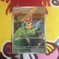Victini SVP208 Pokemon TCG S&V Illustration Rare Black Star Promo - Image 1