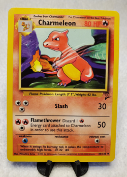 Pokemon 1999 TCG - Base Set2 - Charmeleon 35/130 Uncommon NM - Image 1