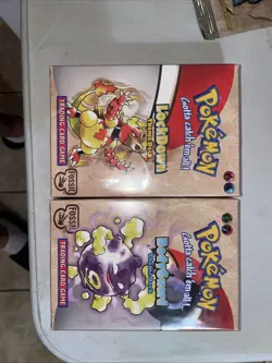 BodyGuard and LockDown Pokemon Fossil Theme Deck 1999 Factory Sealed Pokemon TCG - Image 1