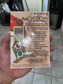 BodyGuard and LockDown Pokemon Fossil Theme Deck 1999 Factory Sealed Pokemon TCG - Image 3