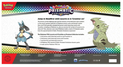 Pokemon TCG - Prismatic Evolutions Lucario Ex & Tyranitar Ex Premium Collection - Image 2