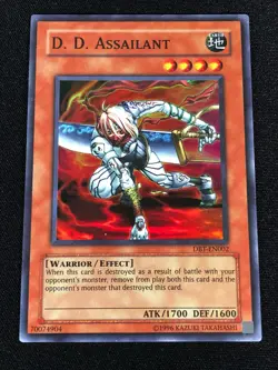 Yugioh D.D Assailant DBT-EN002 Super (NM) - Image 1
