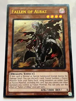 YUGIOH-1x- Fallen of Albaz - OP19-EN001 - Ultimate Rare - Image 1