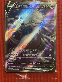 Mewtwo V SWSH229 SWSH: Sword & Shield Promo Cards Pokemon Card TCG - Image 2