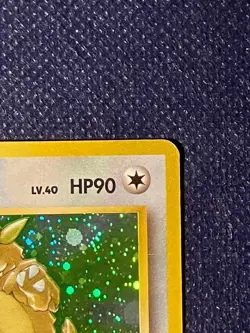 Kangaskhan 115 Jungle Old Back Japanese Pokemon Card B31 LP - Image 2