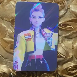 Rumi KPop Demon Hunters SLAY Goddess Anime ACG Laser Card Best - Image 1