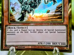 Fossil Dyna Pachycephalo premium gold rare yu-gi-oh trading card singles - Image 3