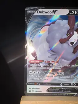 DUBWOOL V - SWSH049 Sword & Shield - Black Star Promo Holo - Pokemon TCG Card - Image 5