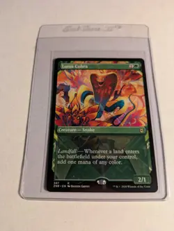 MTG Magic the Gathering Lotus Cobra (307/493) Zendikar Rising LP - Image 1