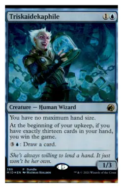 MTG - #386 Triskaidekaphile - MID Foil - Image 1