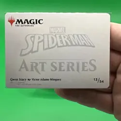 Gwen Stacy 13/54 Art Series MTG Marvel Spider-man - Image 4