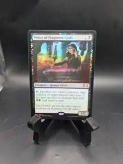 MTG Priest of Forgotten Gods #0090 Foil Rare Ravnica Remastered (RVR) - Image 1