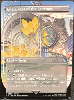 MTG Final Fantasy Eden, Seat of the Sanctum Borderless (Uncommon) - Image 1