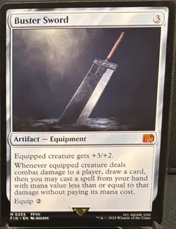 MTG Final Fantasy Buster Sword (Mythic) - Image 1