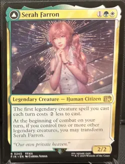 MTG Final Fantasy Serah Farron/Crystallized Serah (Rare) - Image 1