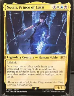 MTG Final Fantasy Noctis, Prince of Lucis (Rare) - Image 1