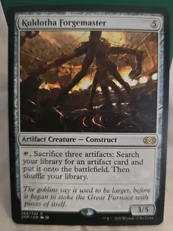 MTG Kuldotha Forgemaster Double Masters 266/332 Regular Rare Magic The Gathering - Image 1
