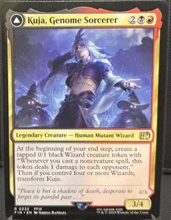 MTG Final Fantasy Kuja, Genome Sorcerer (Rare) - Image 1