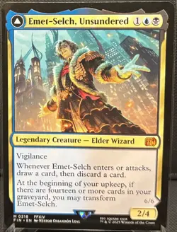 MTG Final Fantasy Emet-Selch, Unsundered/Hades, Sorcerer of Eld (Mythic) - Image 1
