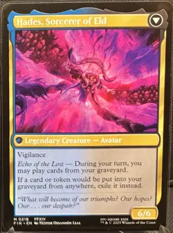 MTG Final Fantasy Emet-Selch, Unsundered/Hades, Sorcerer of Eld (Mythic) - Image 2