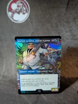 MTG, Doctor Octopus, Master Planner (#0228) Spider-Man, Foil, NM MYTHIC - Image 1